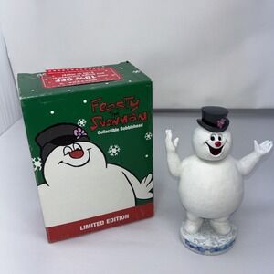 Mervyn's Frosty The Snowman Collectible Bobblehead Limited Edition 2001 Vintage!